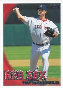 2010 Topps Boston Red Sox #BOS7 Tim Wakefield Front
