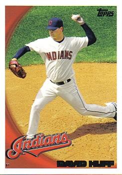 2010 Topps Cleveland Indians #CLE17 David Huff Front