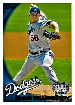 2010 Topps Los Angeles Dodgers #LAD10 Chad Billingsley Front