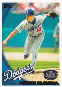 2010 Topps Los Angeles Dodgers #LAD14 Hiroki Kuroda Front