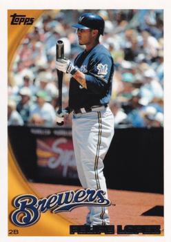 2010 Topps Milwaukee Brewers #MIL8 Felipe Lopez Front