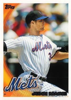 2010 Topps New York Mets #NYM7 John Maine Front