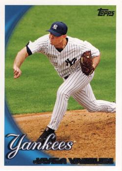2010 Topps New York Yankees #NYY2 Javier Vazquez Front