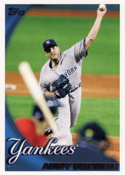 2010 Topps New York Yankees #NYY6 Andy Pettitte Front