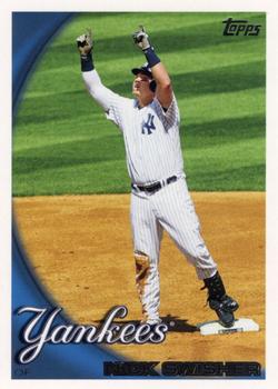 2010 Topps New York Yankees #NYY8 Nick Swisher Front