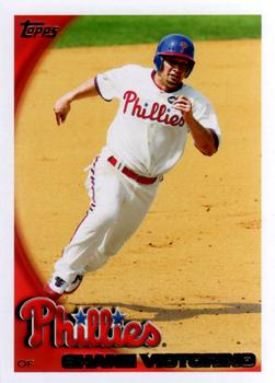 2010 Topps Philadelphia Phillies #PHI4 Shane Victorino Front