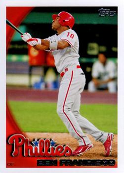 2010 Topps Philadelphia Phillies #PHI10 Ben Francisco Front