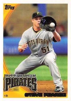 2010 Topps Pittsburgh Pirates #PIT16 Steve Pearce Front