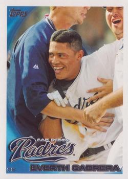 2010 Topps San Diego Padres #SDP11 Everth Cabrera Front