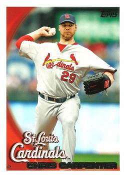 2010 Topps St. Louis Cardinals #STL11 Chris Carpenter Front