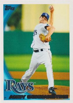 2010 Topps Tampa Bay Rays #TBR4 Andy Sonnanstine Front