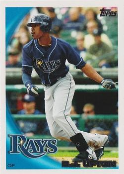2010 Topps Tampa Bay Rays #TBR13 B.J. Upton Front