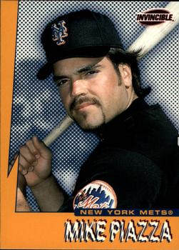 1999 Pacific Invincible - Seismic Force #10 Mike Piazza  Front