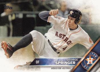 2016 Topps #53 George Springer Front