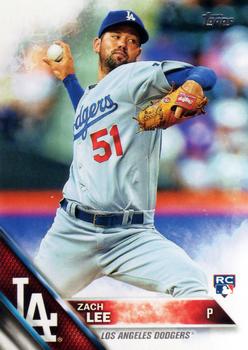 2016 Topps #127 Zach Lee Front