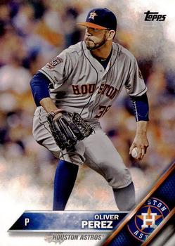 2016 Topps #143 Oliver Perez Front