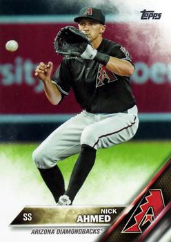 2016 Topps #211 Nick Ahmed Front