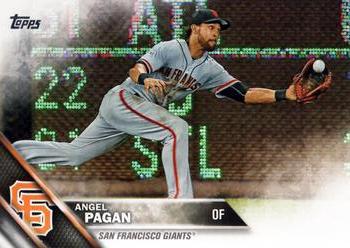 2016 Topps #299 Angel Pagan Front