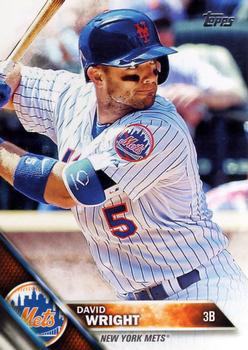 2016 Topps #310 David Wright Front