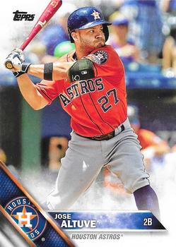 2016 Topps #317 Jose Altuve Front