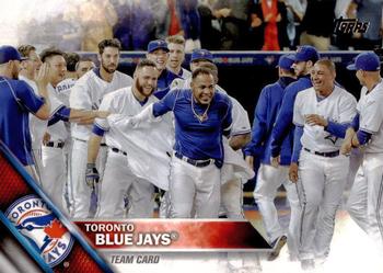 2016 Topps #332 Toronto Blue Jays Front