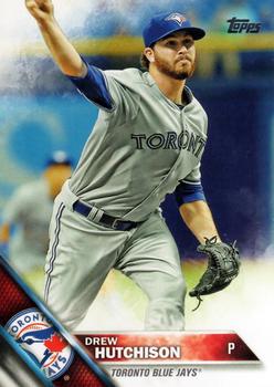 2016 Topps #343 Drew Hutchison Front