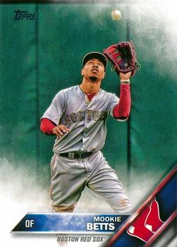 2016 Topps #84 Mookie Betts Front