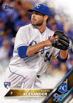 2016 Topps #366 Scott Alexander Front