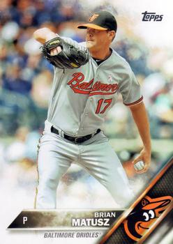 2016 Topps #411 Brian Matusz Front