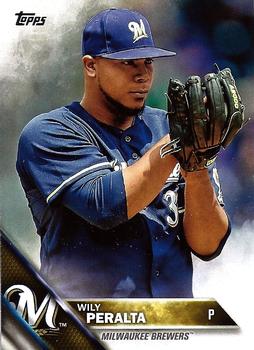2016 Topps #414 Wily Peralta Front