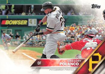 2016 Topps #428 Gregory Polanco Front