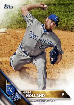 2016 Topps #454 Greg Holland Front