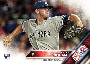 2016 Topps #530 Caleb Cotham Front