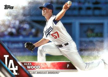 2016 Topps #536 Alex Wood Front