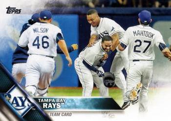 2016 Topps #537 Tampa Bay Rays Front