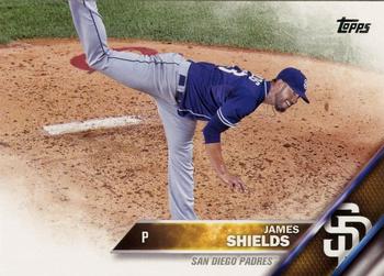 2016 Topps #541 James Shields Front