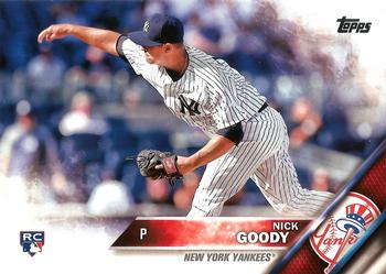 2016 Topps #547 Nick Goody Front
