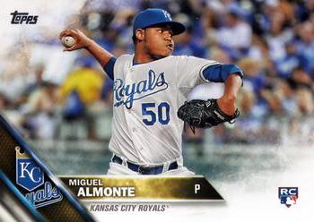 2016 Topps #606 Miguel Almonte Front