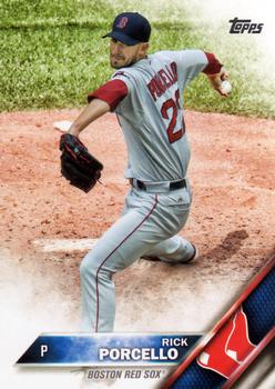 2016 Topps #608 Rick Porcello Front