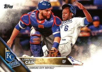 2016 Topps #696 Lorenzo Cain Front