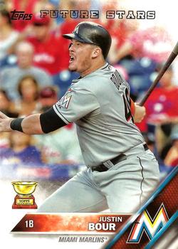 2016 Topps #699 Justin Bour Front