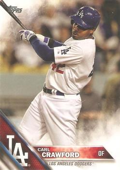 2016 Topps #423 Carl Crawford Front