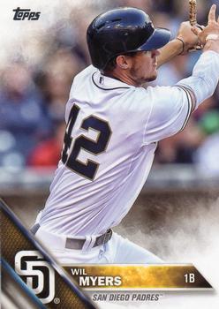 2016 Topps #625 Wil Myers Front