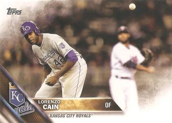 2016 Topps #696 Lorenzo Cain Front