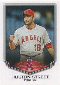 2016 Topps Stickers #10 Huston Street Front