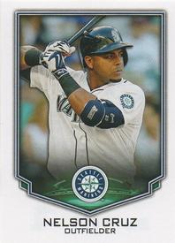 2016 Topps Stickers #52 Nelson Cruz Front