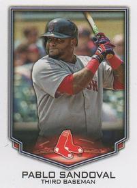 2016 Topps Stickers #85 Pablo Sandoval Front
