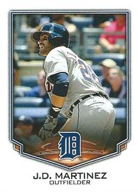 2016 Topps Stickers #105 J.D. Martinez Front