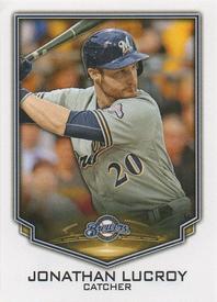 2016 Topps Stickers #176 Jonathan Lucroy Front