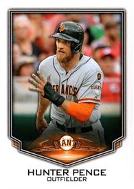 2016 Topps Stickers #228 Hunter Pence Front